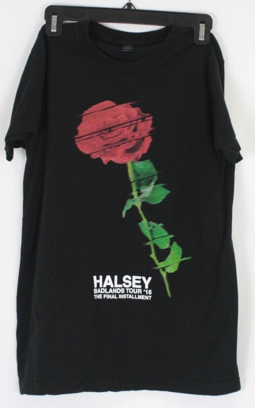 Halsey Badlands Tour 2016 Shirt Mens Small Black Concert Merch Tee